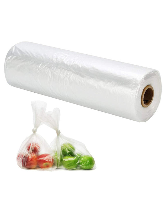 Supermarket Produce Roll Bag Standard (1800 Pcs/6 Roll) Color Clear Wholesale