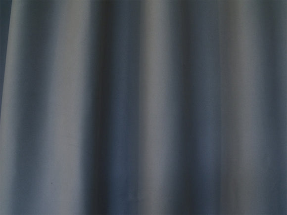 Blockout Curtains 540x230cm PINCH PLEAT+ Hooks High Level Fabric Grey Blue