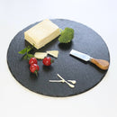 Bella Cheese Charcuterie Board and Knife Set 7 piece Round 30cm Free Delivery-2
