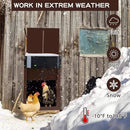 NNETM PCS Automatic Chicken House Coop Door Light-Sensitive Night And Morning Delay Auto Guard Door Opening For Chickens-4