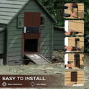 NNETM PCS Automatic Chicken House Coop Door Light-Sensitive Night And Morning Delay Auto Guard Door Opening For Chickens-6