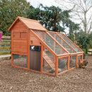 NNETM PCS Automatic Chicken House Coop Door Light-Sensitive Night And Morning Delay Auto Guard Door Opening For Chickens-9