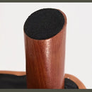 NNETM Elegant Hardwood Entryway Faux Leather Bench-3