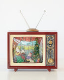 Xmas Tv Music Box 17cm-1