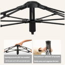 Camping Tent with Awning | Waterproof Family Tent with Carry Bag and Accessories 210*210*135cm Cloudy Gray-2