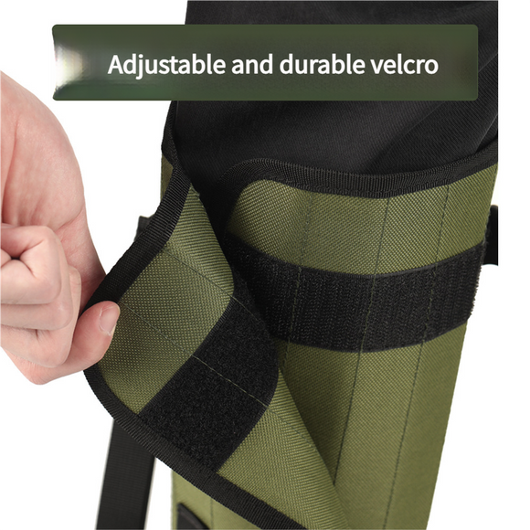 Outdoor Anti-Snake Bite Leg Guards - Hiking Camping Knee Protectors, Snow Shoe Covers, Leg Sleeves, khaki