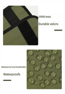 Outdoor Anti-Snake Bite Leg Guards - Hiking Camping Knee Protectors, Snow Shoe Covers, Leg Sleeves, khaki-6