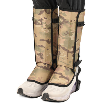 Outdoor Anti-Snake Bite Leg Guards - Hiking Camping Knee Protectors, Snow Shoe Covers, Leg Sleeves,Camouflage