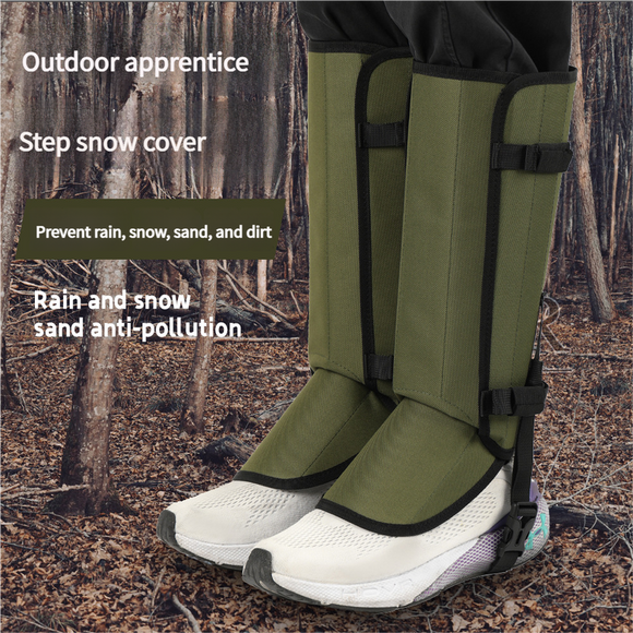 Outdoor Anti-Snake Bite Leg Guards - Hiking Camping Knee Protectors, Snow Shoe Covers, Leg Sleeves,Camouflage
