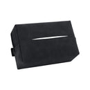 2 pcs Black Stylish Car Tissue Box for Seat Back - Car Interior Tissue Pack for Seat Back, Armrest Box, Sun Visor 18.5x12.5x7cm-2