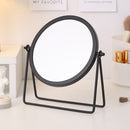 Black Rotating Tabletop Makeup Mirror - 360º  Swivel Vanity Mirror for Bedroom & Desk-1