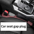 Beige Car Seat Gap Filler - 2 Pieces Car Interior Storage Organizer for Front Seat Seam-4