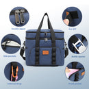 Green 23L Extra Large Insulated Cooler Bag with Double Layers - Perfect for Camping, Picnics, and Outdoor Adventures-2