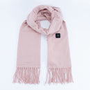 Pink USB Electric Heated Scarf - 3-Level Heat Setting Winter Neck Warmer-1