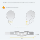 Size L Grey Ergonomic Neck Support Brace - Soft Cervical Collar for Posture Correction and Pain Relief-7