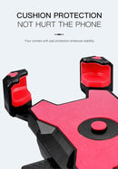 Blue and Black Secure Grip Bike Phone Mount - Adjustable 360 Rotation Bicycle Handlebar Holder, Universal Cradle for MTB & Road Cycling-5