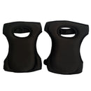 Black Adjustable Gardening Knee Pads - Comfortable Neoprene Knee Protectors for Weeding & Outdoor Work-1