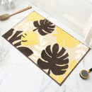 Garden of Gold Jacquard Bathroom Mat - Super Absorbent Non-Slip Rug (40x60cm), Toilet Floor Mat for Bathroom/Bedroom/Entryway-1