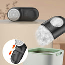 Black Digital Display Electric Lint Remover - 3-Speed USB Rechargeable Fabric Shaverc-4