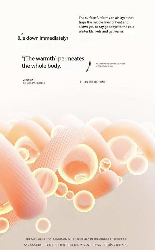 Pink Luxury Mink Velvet Ink Print Blanket - High-Quality Warmth for Your Home(150*200cm)