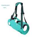 Green Pet Support Harness for Senior and Disabled Dogs - Adjustable Chest and Back Support Leash(Size L)-1