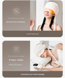 Capless Version Electric Head Massage Hat with Inflatable Airbags - 6-Zone Scalp Therapy for Relaxation and Sleep Aid-4