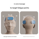 Electric Head Massage Hat with Inflatable Airbags - 6-Zone Scalp Therapy for Relaxation and Sleep Aid-3