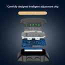 Black Smart Microcurrent Wristband Sleep Aid - Wearable Sleep Assistance Device-6