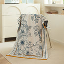 Flower Fairy 40S Pure Cotton Gauze Bath Towel - Extra Large, Thick, Soft, and Highly Absorbent for Adults-1