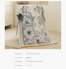 Flower Fairy 40S Pure Cotton Gauze Bath Towel - Extra Large, Thick, Soft, and Highly Absorbent for Adults-7