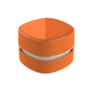 Orange Rechargeable Cordless Mini Desktop Vacuum - Portable Handheld Cleaner for Desk, Keyboard, Crumb & Dust-1