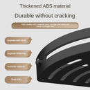 Gun grey Premium No-Drill Corner Shower Caddy - Thickened ABS Bathroom Storage Shelf with Hooks, Quick Wall Mount Organiser-3