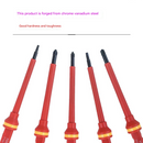 Orange Insulated Screwdriver Set - Multi-Bit Electrician's Tool Kit with Magnetic Tips & Quick-Change Handle(6136)-3