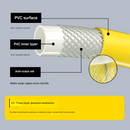 Yellow High-Pressure Car Wash Foam Gun & Hose Set - Adjustable Nozzle for Cleaning, Gardening & Pet Washing(5m)-4