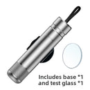 Silver 2-in-1 Emergency Car Escape Tool - Spring-Loaded Window Breaker & Seatbelt Cutter-1