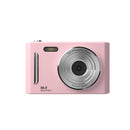 50MP HD Digital Camera with 8X Zoom & Dual Lens System(pink)-1