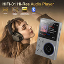 Portable Hi-Res Digital Audio Player - DSD, Dual DAC, Bluetooth 5.0, Expandable Storage(BLACK 16GB + 16GB)-3