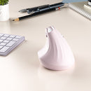Ergonomic Vertical Mouse - Multi-Device Bluetooth5.0 & 2.4G Wireless, Adjustable DPI, Silent Click(white)-7