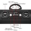 Portable Wireless Speaker - FM Radio, USB/TF Playback, AUX Input, Microphone Support & 2000mAh Battery(Camouflage)-4