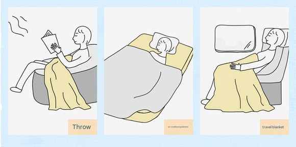 Ultra-Soft Kids Plush Fleece Blanket - Cozy Cartoon Animal Throw for All Seasons (Fawn)