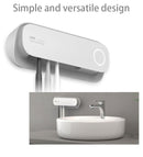Smart UVC Toothbrush Sterilizer & Holder with Heat Drying, Radar Sensor Night Light(white)-9