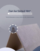 A4 PU Leather Business Portfolio with Ring Binder, Calculator & 40 Sleeves(grey and black)-3