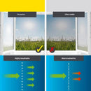 3pc DIY Magnetic Window Screen Kit - Fine Mesh Insect Net, No Drilling Required, Cut to Size(black 150cm x 130cm)-4