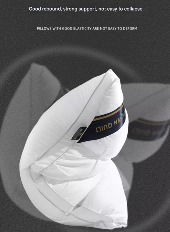 Pink Luxury Adjustable Bed Pillow Set (2-Pack) - Hotel Quality Down Alternative for Ultimate Neck Support & Comfort