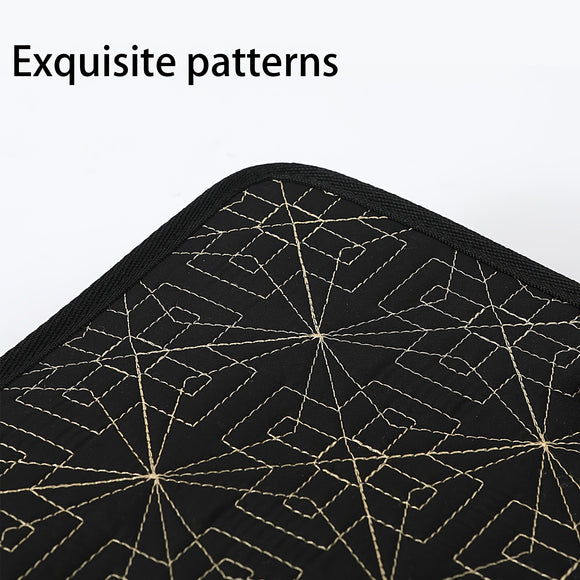 Pink Elegant Quilted Bible Cover - Protective Book Case with Carry Handle