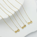Style 1 Gold Infinity Necklace for Women - Dainty Titanium Steel Pendant with Sparkling Cubic Zirconia-3