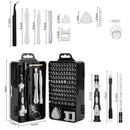 Grey Professional 115-in-1 Precision Screwdriver Set - Magnetic Repair Tool Kit for PC, Laptop, Phone & Electronics-2