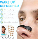 White Square Anti-snoring Patch Set (30 Pairs of patches) Magnetic Nasal Dilator Kit for Snoring Relief - Reusable Multi-Size Sleep & Sport Breathing Aid-3