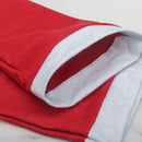 Red Festive Santa Hat Dining Chair Covers - Set of 8 for Holiday Party Decoration-7