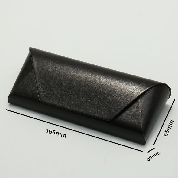 Gold Frame and Brown Lenses Modern Retro Geometric Sunglasses - Chic Metal Frame with UV400 Lenses and Black PU Leather Protective Case